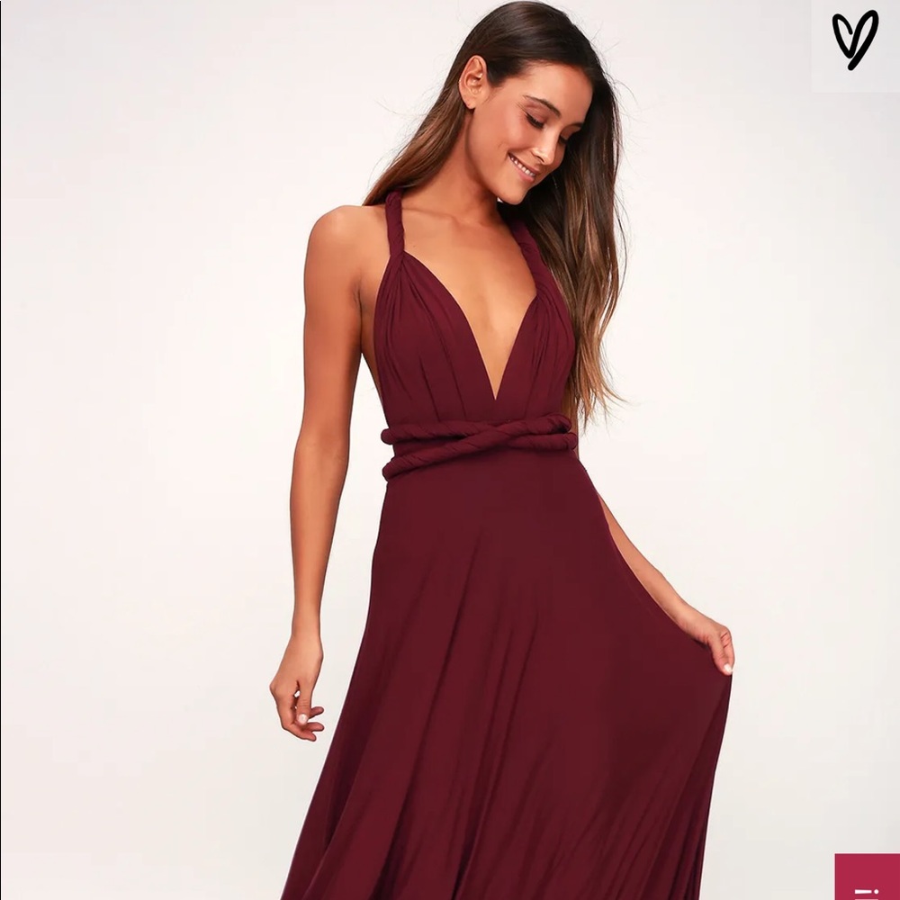 Lulu’s Tricks of the Trade Maxi Dress